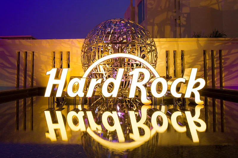 Hard Rock exterior signagwe